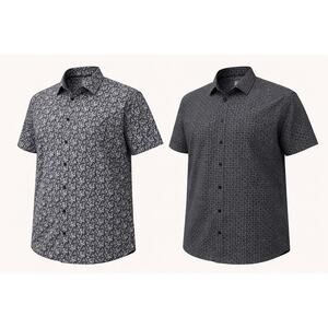 APT.9 Premier Flex Performance Shirts Men’s 3XLT Short Sleeve Lot of 2